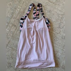 Lululemon tank with built in bra. Size 4.